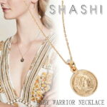 SHASHI シャシ ネックレス 18K Baby Warrior Necklace ゴールド アクサセリー 誕生日 プレゼント ギフト 贈り物 お祝い パーティー 結婚式 二次会 人気 ホワイトデー [アクセサリー]